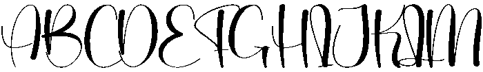Delight Midnight Regular otf (300) Font UPPERCASE