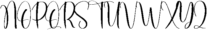 Delight Regular otf (300) Font UPPERCASE