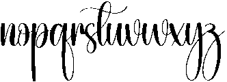 Delight Regular otf (300) Font LOWERCASE