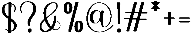 Delight Regular otf (300) Font OTHER CHARS