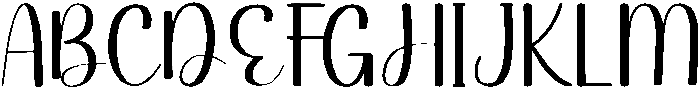 Delight Regular otf (300) Font UPPERCASE