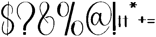 Delight Regular otf (300) Font OTHER CHARS