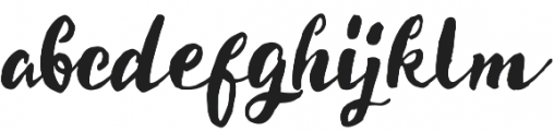 Delight Script otf (300) Font LOWERCASE