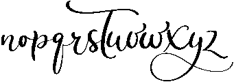 Delight otf (300) Font LOWERCASE