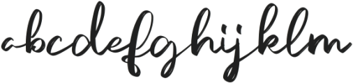 Delighta otf (300) Font LOWERCASE
