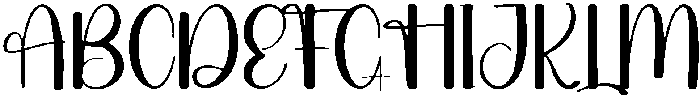Delighted Regular otf (300) Font UPPERCASE