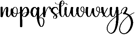 Delighted Regular otf (300) Font LOWERCASE