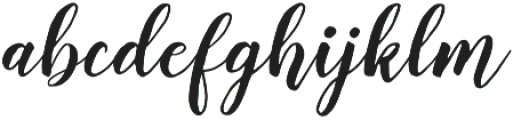 Delighted otf (300) Font LOWERCASE