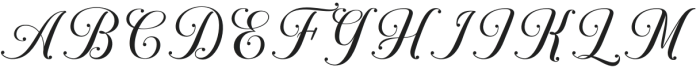 Delighter Regular otf (300) Font UPPERCASE