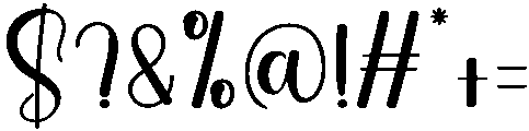 Delightful Regular otf (300) Font OTHER CHARS