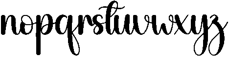 Delightful Regular otf (300) Font LOWERCASE