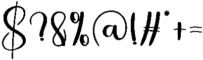Delightful Regular otf (300) Font OTHER CHARS