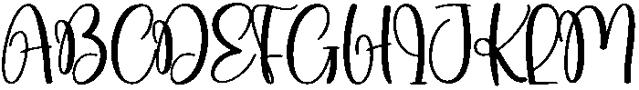 Delightful Regular otf (300) Font UPPERCASE