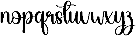 Delightful Regular otf (300) Font LOWERCASE