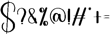 Delightful Regular otf (300) Font OTHER CHARS
