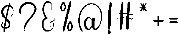 Delightful Regular otf (300) Font OTHER CHARS