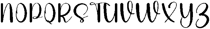 Delightful Regular otf (300) Font UPPERCASE