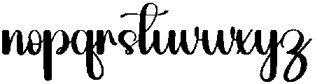 Delightful Regular otf (300) Font LOWERCASE