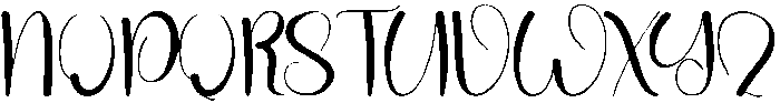 Delightful Regular otf (300) Font UPPERCASE