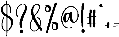 Delightful Regular otf (300) Font OTHER CHARS