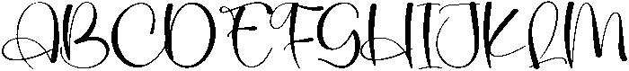 Delightful Regular otf (300) Font UPPERCASE