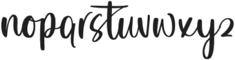Delights Fruity otf (300) Font LOWERCASE