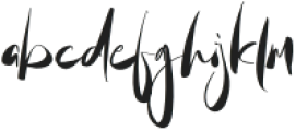 Delilah-Rose otf (400) Font LOWERCASE