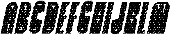 Delimpa Disco Italic otf (400) Font UPPERCASE