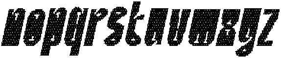 Delimpa Disco Italic otf (400) Font LOWERCASE