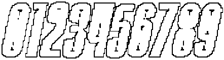 Delimpa Pixel Outline otf (400) Font OTHER CHARS