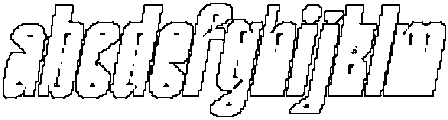 Delimpa Pixel Outline otf (400) FONT