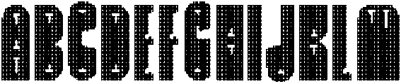 DelimpaDisco-Regular otf (400) Font UPPERCASE