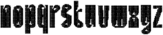 DelimpaDisco-Regular otf (400) Font LOWERCASE