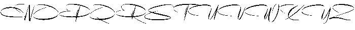 DelionSignature otf (400) Font UPPERCASE