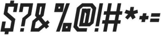 Delirante B Bold Italic ttf (700) Font OTHER CHARS