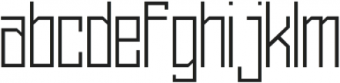 Delirante B Light ttf (300) Font LOWERCASE
