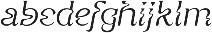 Deliria Psy Light Italic otf (300) FONT