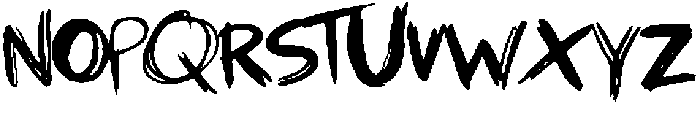 Delirium One otf (400) Font UPPERCASE