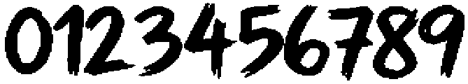 Delirium Three otf (400) Font OTHER CHARS