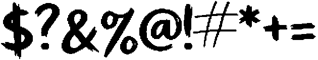 Delirium Three otf (400) Font OTHER CHARS