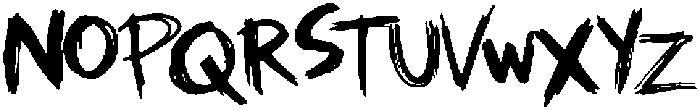 Delirium Three otf (400) Font UPPERCASE