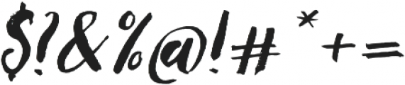Delish Pro Italic otf (400) Font OTHER CHARS