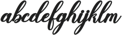 Delisha Vegan Bold Italic otf (700) Font LOWERCASE