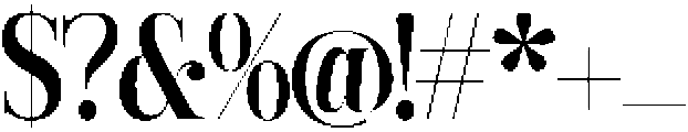 Delivery Feedback otf (400) Font OTHER CHARS