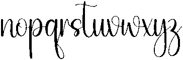 Delivery Regular otf (400) Font LOWERCASE