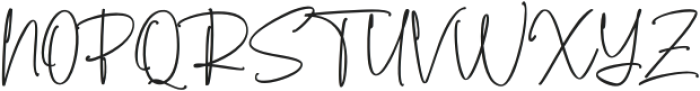 Dellanie Signature Regular otf (400) Font UPPERCASE