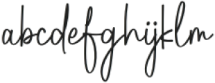 Dellanie Signature Regular otf (400) Font LOWERCASE