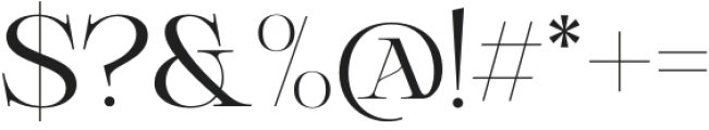 Delluna Typeface Medium otf (500) Font OTHER CHARS