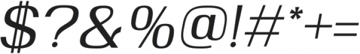 Deloire Italic otf (400) Font OTHER CHARS