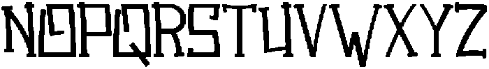 Delongs-Regular otf (400) Font UPPERCASE